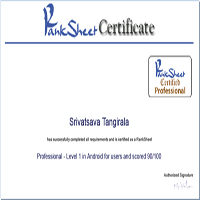 Group of students holding RankSheet certificates in 2017