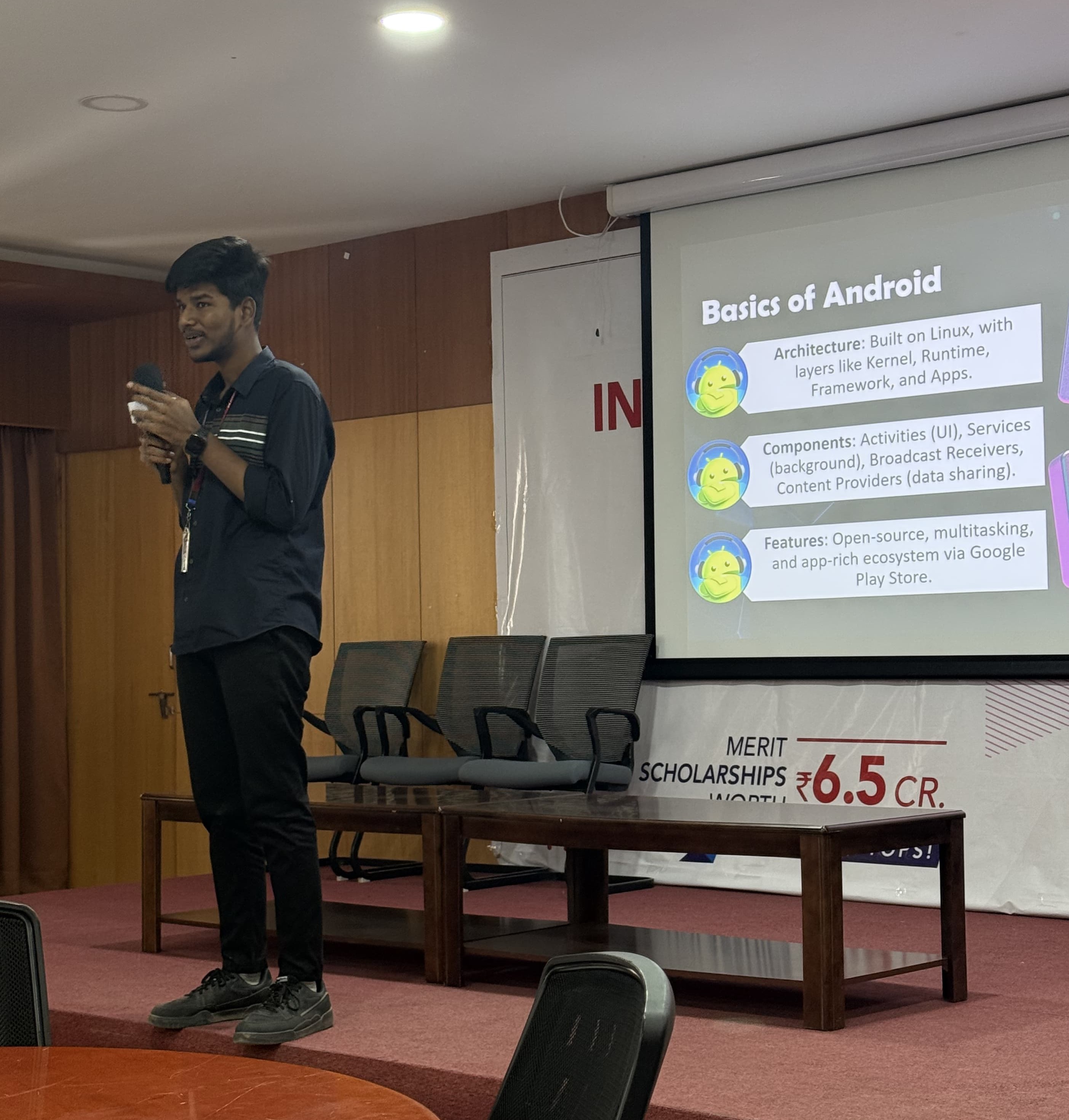 Android Fundamentals event poster